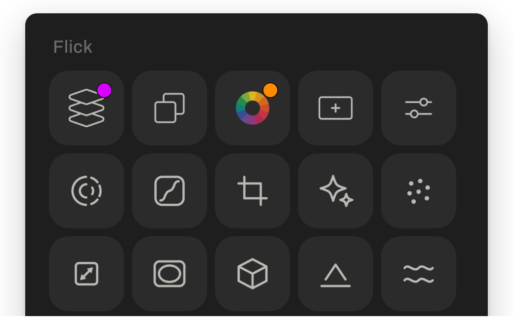 Flick panel u Premiere Pro
